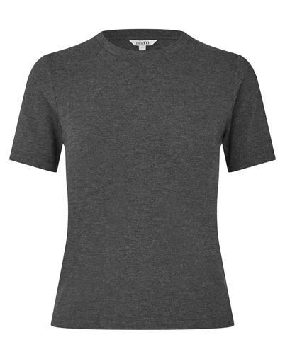 Mbym - Julie-M T-shirt - Dark Grey Melange